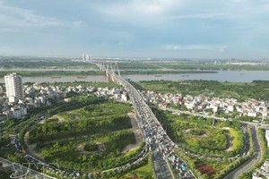 河内日新桥。图自越通社