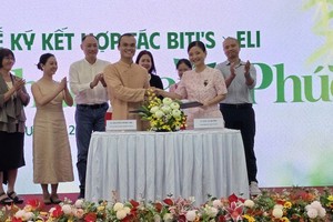 平仙日用品制作有限公司（Biti’s）与欧亚幸福与福祉学习研究院（ELI）举行合作备忘录签署仪式。