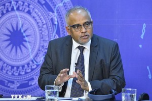 亚洲开发银行（ADB）驻越南首席代表尚塔努·查克拉博蒂。 