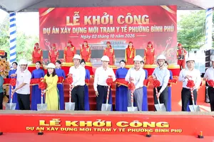 Khởi công xây mới Trạm Y tế phường Bình Phú quy mô 70 tỷ đồng