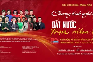 Chương trình nghệ thuật “Đất nước trọn niềm vui” quy tụ hơn 1000 nghệ sĩ, diễn viên