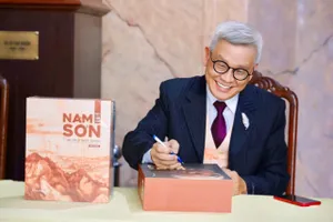 Ông Ngô Kim Khôi, cháu ngoại họa sĩ Nam Sơn