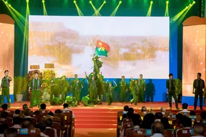 Một tiết mục văn nghệ tại buổi lễ