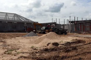 Một số công trình nhà dưỡng lão Láng Sen đã được xây dựng, dự kiến hoạt động vào đầu năm 2026