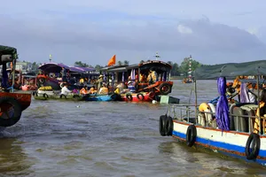 Một góc chợ nổi Cái Răng