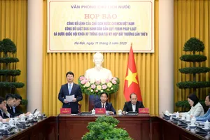 Công bố lệnh của Chủ tịch nước về Luật Ban hành văn bản quy phạm pháp luật