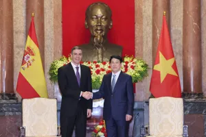 Chủ tịch nước Lương Cường tiếp Thủ tướng Tây Ban Nha Pedro Sánchez 