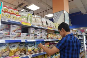 Hàng  nhãn riêng Co.op  được khách hàng  ưu tiên  mua sắm