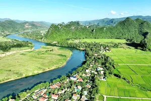 Xã Thạch Hóa (được sáp nhập từ xã Thạch Hóa và Nam Hóa, huyện Tuyên Hóa, tỉnh Quảng Bình) có 18 thôn, nay giảm còn 11 thôn. Ảnh: MINH PHONG