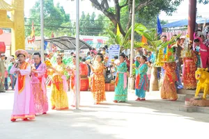 Hoạt động văn hóa văn nghệ tại lễ hội miếu Bà Rá năm 2024