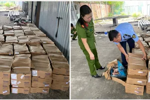 Bắt hơn 1 tấn móng giò lậu ở Hà Nội 