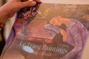 Họa sĩ Lê Trang ra mắt ấn phẩm "Trang & Tranh"