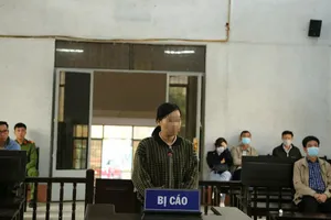 Bị cáo Huyền tại phiên xét xử