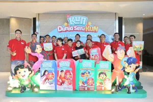 Lễ ra mắt thương hiệu Kun tại thị trường Indonesia vào 15-4