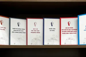 Bộ sách Di sản Hồ Chí Minh có thêm nhiều ấn phẩm mới 