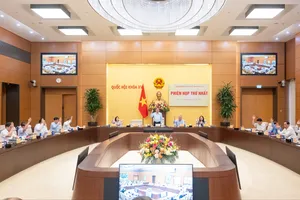 Chủ tịch Quốc hội Trần Thanh Mẫn phát biểu khai mạc phiên họp