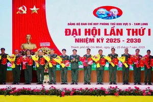 Đại hội Đảng bộ Ban Chỉ huy phòng thủ khu vực 5 - Tam Long