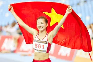 Nguyễn Thị Oanh là gương mặt chủ lực tranh HCV của điền kinh Việt Nam tại SEA Games. Ảnh: DŨNG PHƯƠNG