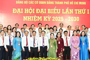 Bế mạc Đại hội đại biểu Đảng bộ các cơ quan Đảng TPHCM nhiệm kỳ 2025-2030