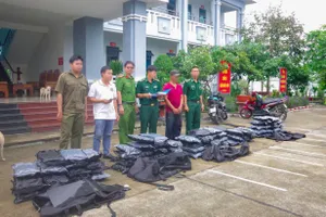 Ngư dân Bình Châu phát hiện 81kg cần sa trôi dạt trên biển