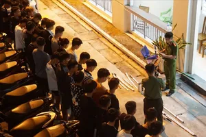 Công an Đà Nẵng khởi tố 35 bị can về hành vi "Gây rối trật tự công cộng". Ảnh: CACC