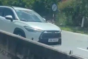 Khánh Hòa: Xử phạt tài xế đi ngược chiều trên Quốc lộ 1