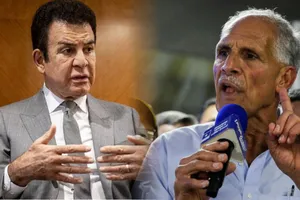 Hai ứng cử viên tổng thống Honduras Nasry Asfura (phải) và Salvador Nasralla. Ảnh: Strategicenergycorp.com