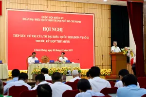 Lịch tiếp xúc cử tri sau kỳ họp thứ 10 - Quốc hội khóa XV của Đoàn đại biểu Quốc hội TPHCM