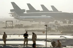 Mỹ đã mở một trung tâm điều phối phòng không và phòng thủ tên lửa mới tại căn cứ không quân Al Udeid, nhằm “tăng cường phòng không và phòng thủ tên lửa tích hợp”. Ảnh minh hoạ: Không quân Mỹ/Getty Images 