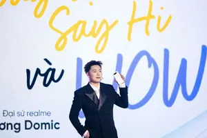 Sự xuất hiện ấn tượng của Đại sứ realme Việt Nam, ca sĩ Dương Domic