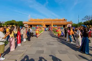 Tái hiện lễ Thiết triều nguyên đán triều Nguyễn