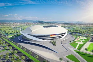 Công trình sân vận động PVF đa năng với sức chứa 60.000 chỗ ngồi dự kiến hoàn thành vào tháng 3-2027