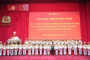 Tham mưu trong công an nhân dân đòi hỏi cao về trí tuệ và tinh thần cống hiến