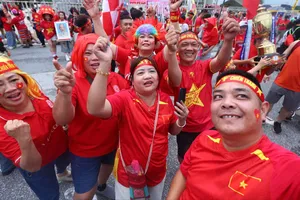 Mỹ Đình "nóng" lên từng giờ trước trận Việt Nam - Malaysia