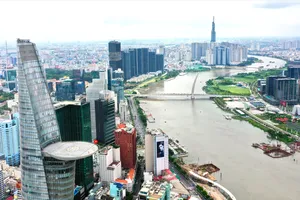 Không gian đô thị hiện đại dọc sông Sài Gòn, phường Sài Gòn, TPHCM
