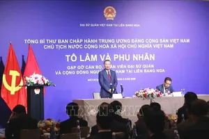 Tổng Bí thư, Chủ tịch nước Tô Lâm gặp gỡ cộng đồng người Việt Nam tại Liên bang Nga