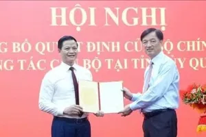 Đồng chí Vương Quốc Tuấn giữ chức Bí thư Tỉnh ủy Quảng Trị