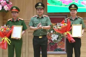 Công an TPHCM có tân Thủ trưởng Cơ quan An ninh điều tra và Thủ trưởng Cơ quan Thi hành án hình sự 