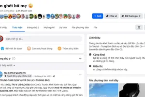 Facebook "Thông tin lịch tàu đảo Cồn Cỏ" bất ngờ bị chiếm quyền điều khiển, đổi tên nhóm thành "Con ghét bố mẹ"