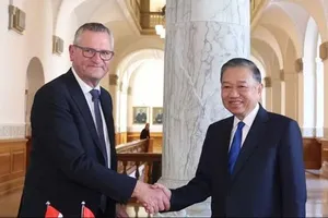 Tổng Bí thư, Chủ tịch nước Tô Lâm hội kiến Chủ tịch Quốc hội Đan Mạch Henrik Frandsen