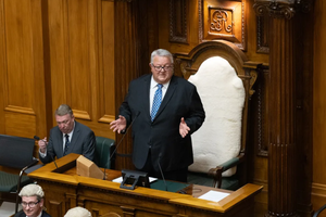 新西兰议会议长格里·布朗利。