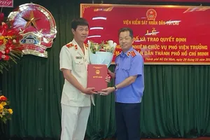 Bổ nhiệm Phó Viện trưởng Viện Kiểm sát Nhân dân TPHCM