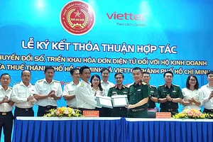 Thuế TPHCM và Viettel TPHCM hợp tác hỗ trợ hộ kinh doanh