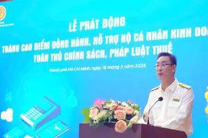 Phát động tháng cao điểm hỗ trợ hộ kinh doanh tuân thủ pháp luật thuế