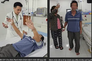 Bệnh nhân được điều trị tại Trung tâm Y tế Quân Dân Y Côn Đảo