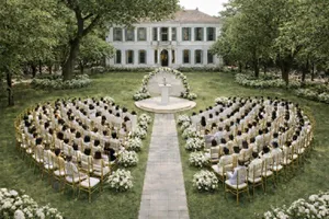 Phối cảnh lễ khai mạc triển lãm