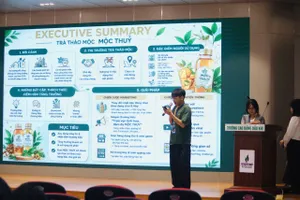 Các nhóm thuyết trình về giải pháp của mình cho những tình huống kinh doanh thực tế.