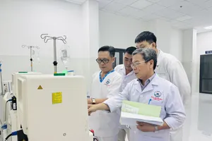 Đơn vị Thận nhân tạo tại Trung tâm Y tế Quân dân y Côn Đảo chính thức vận hành.