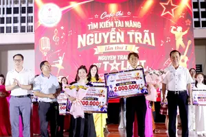 Thí sinh đạt giải Nhất chương trình “NguyenTrai’s Got Talent - Tỏa sáng đam mê” năm học 2025-2026.