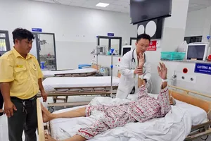 Người bệnh phục hồi gần như hoàn toàn chỉ sau hơn 30 phút điều trị.